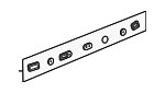 13321835 - Body: Light Bar Gasket Set for Saab: 9-5 Image