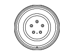 52910A4910 - : Wheel, Spare for Kia Image