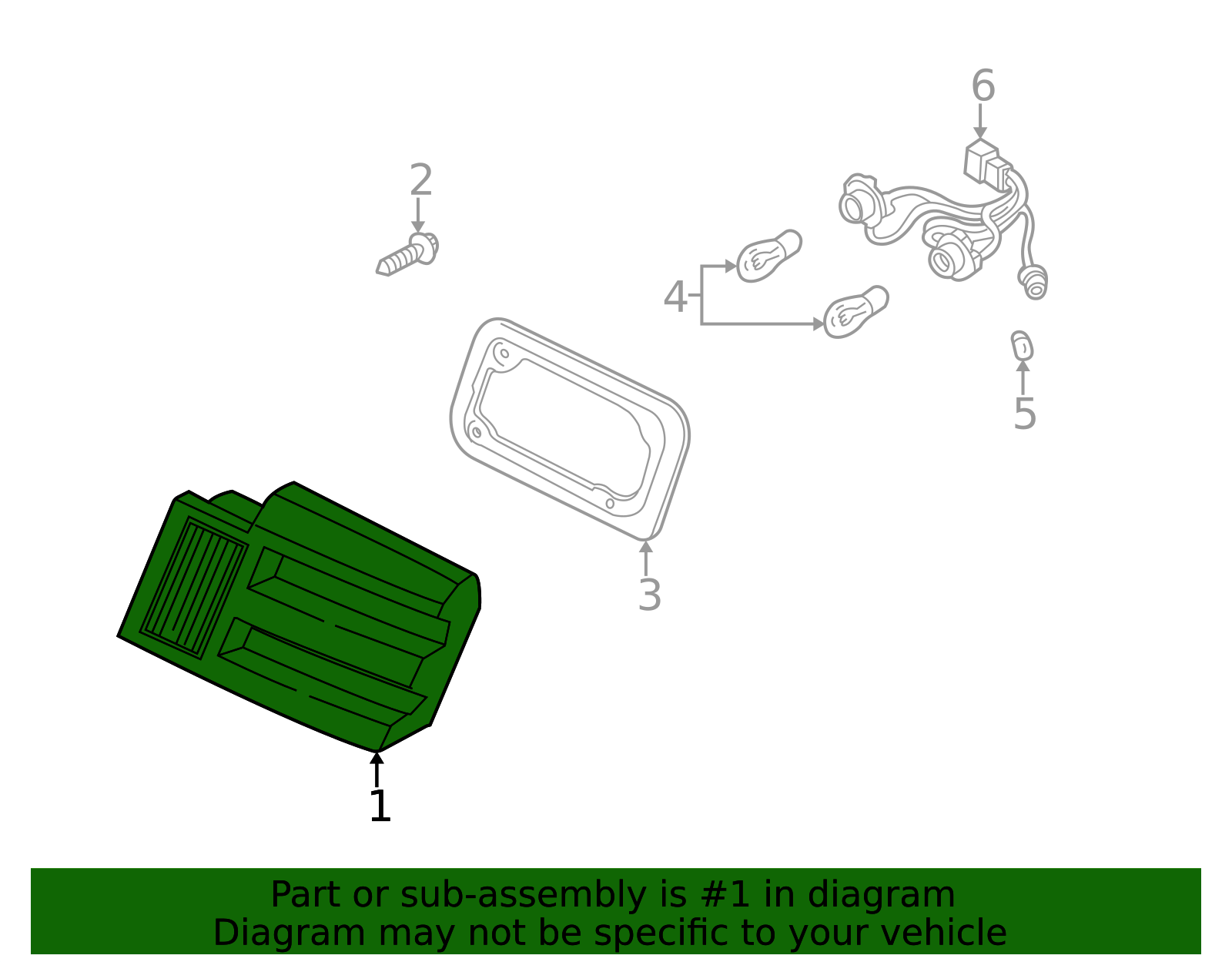 92420-3C000 - Tail Lamp Assembly 2001-2002 Kia Optima | Kia.Parts Store