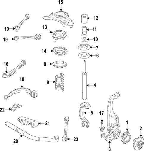 Suspension Components for 2020 Porsche Macan #0
