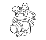 11537549476 - Cooling System: Thermostat for BMW: 1 Series M, 128i, 135i, 135is, 325i, 325xi, 328i, 328i xDrive, 328xi, 330i, 330xi, 335i, 335i xDrive, 335is, 335xi, 525i, 525xi, 528i, 528i xDrive, 528xi, 530i, 530xi, 535i, 535i GT, 535i xDrive, 535xi, M3, X3, Z4 Image