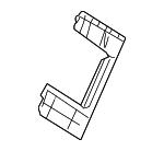 4804076 - : Seat Back Panel for Saab: 9-5 Image
