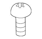 41007243852 - Electrical: Seat Belt Assembly Screw for BMW: 330e, 330e xDrive, 330i, 330i xDrive, 430i, 430i xDrive, 740e xDrive, 740i, 740i xDrive, 745e xDrive, 750i, 750i xDrive, i4, M3, M340i, M340i xDrive, M4, M440i, M440i xDrive, M760i xDrive, X3, X4, X5, X6, X7, XM Image