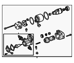 281007414084 - Electrical: Starter for Toyota: Avalon, Camry, Celica, RAV4 Image