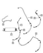 5154465AA - Steering: Power Steering Hose Clip for Mopar Image