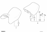 52532324689 - : Seat, Low, Black, Front for BMW-Motorrad Image