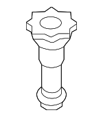 8E0803899C - Body: Mount Bolt Nut for Audi: A4, A4 Quattro, RS4, S4 Image