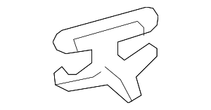 1K5867615A - Body: Tie Down Hook for Audi Image