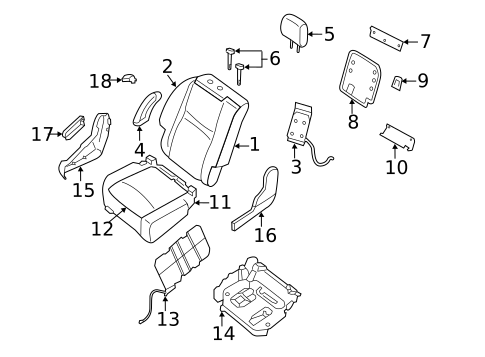 Second Row Seats for 2019 INFINITI QX60 #1