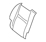 886203JA0A - Body: Seat Back Cover for INFINITI: JX35 Image