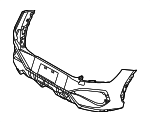 86610CV210 - Body: Bumper Cover for Kia Image