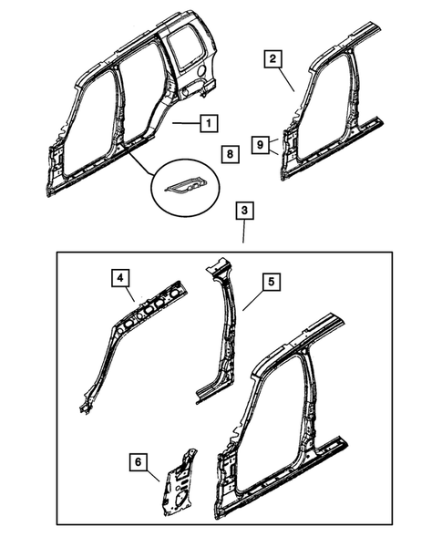 Aperture Panel for 2002 Jeep Liberty #0