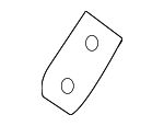 9066360614 - Body: Windshield Pillar Trim Bracket for MB Vans Image
