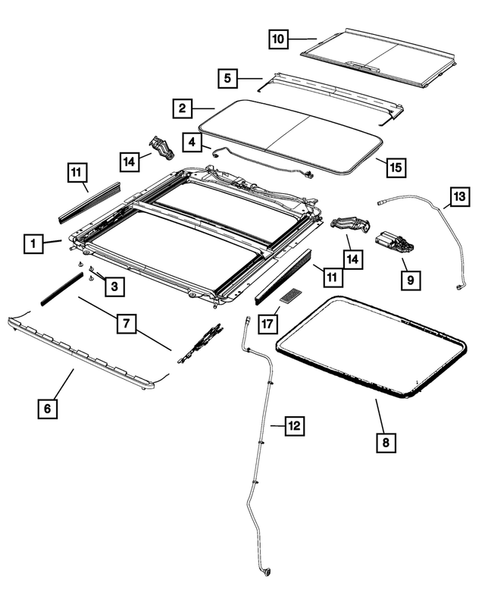 Sunroof for 2016 Ram 1500 #0