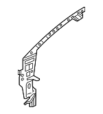 64115TV9A00ZZ - Body: Inner Hinge Pillar for Acura: ILX Image