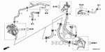 19421RNAA01 - Engine: HOSE, WARMER IN. (ATF) for Honda Image