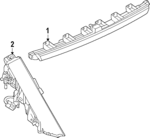85067543 - Electrical: High Mount Lamp for Cadillac: ESCALADE IQ Image