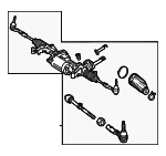 2944603000 - Steering: Gear Assembly for Mercedes-Benz Image