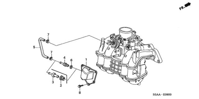 Breather Cover (1) for 2004 Honda Civic #0