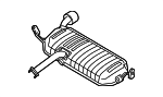 287001F150 - : Exhaust Muffler for Kia Image