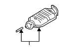 2895023820 - : Catalytic Converter for Kia Image
