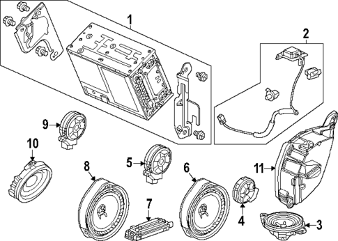 Sound System for 2024 Acura Integra #0