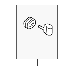 4M0253144E - Exhaust: Mount Bracket for Audi: A4, A4 allroad, A4 Quattro, A5 Quattro, A5 Sportback, A8 Quattro, Q7, S4, S5, S5 Sportback, S8, SQ7 Image