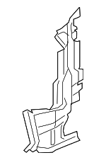 4K0121284AC - Cooling System: Duct for Audi: A6 Quattro, A7 Sportback Image