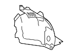 2946805903 - Body: Rear Fender Liner for Mercedes-Benz Image
