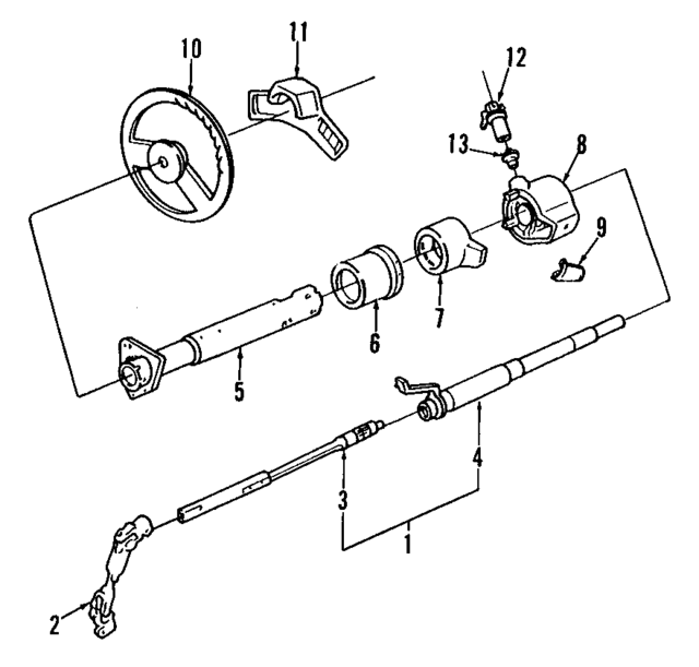 7842420 - Steering: Column Assembly for GM Image