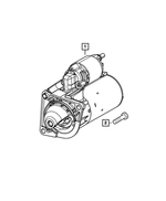 68411139AD - Electrical: Engine Starter for Fiat: 500X | Jeep: Renegade Image
