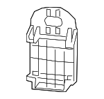 8934858130 - Body: Park Sensor Clip for Toyota Image
