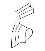 HC3Z2661351AG - Body: Inner Cover for Ford: F-150, F-150 Lightning, F-250 Super Duty, F-350 Super Duty, F-450 Super Duty Image