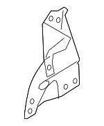 4N0805535D - Body: Rail Reinforced for Audi: A8 Quattro, S8 Image