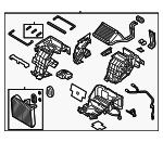 97205D2300 - : AC &amp; Heater Assembly for Hyundai Image