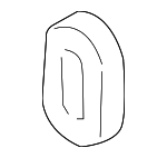 97165F2020 - HVAC: Evaporator Core Seal for Genesis: Electrified G80, Electrified GV70, G70, G80, G90, GV70, GV80, GV80 Coupe | Hyundai: Elantra, Elantra GT, Ioniq, Kona Electric Image