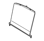 51168208705 - Body: Sunshade for BMW: 525i, 528i, 540i Image