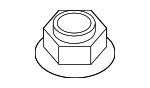 31126780480 - Steering: Steering Tie Rod Nut for BMW Image