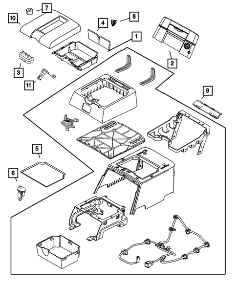 Consoles for 2008 Dodge Ram 3500 #0