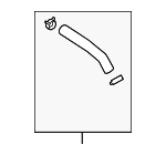 282753L110 - : Vent Hose for Hyundai Image