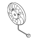1K0959455ET - Cooling System: Fan &amp; Motor for Audi: A3, A3 Quattro, TT, TT Quattro, TT RS Quattro, TTS Quattro Image