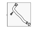 254602G201 - Cooling System: Water Pipe for Kia: Forte, Forte Koup, Optima, Sorento, Sportage Image