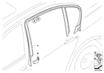 51347143184 - Vehicle Trim: Foam Pad, Right for BMW Image
