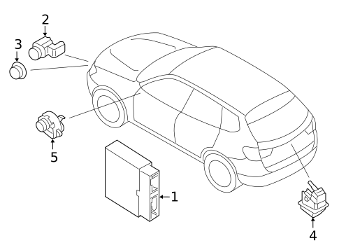 Parking Aid for 2014 BMW i3 #4