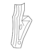 6568548010 - Body: Wheelhouse Brace for Toyota Image