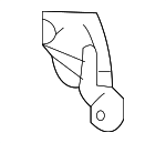 6160248010 - Body: Lower Extension for Toyota Image