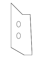 2004-2007 Toyota Highlander - Corner Panel Bracket