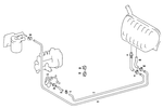 1234702475 - Fuel System: Hose for Mercedes-Benz: 190E, 280CE Image