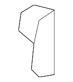 10285822 - Body: Glove Box Assembly Bumper for Cadillac: XLR | Chevrolet: Corvette Image