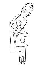 4922TGVA01 - Body: Cylinder &amp; Keys for Acura Image